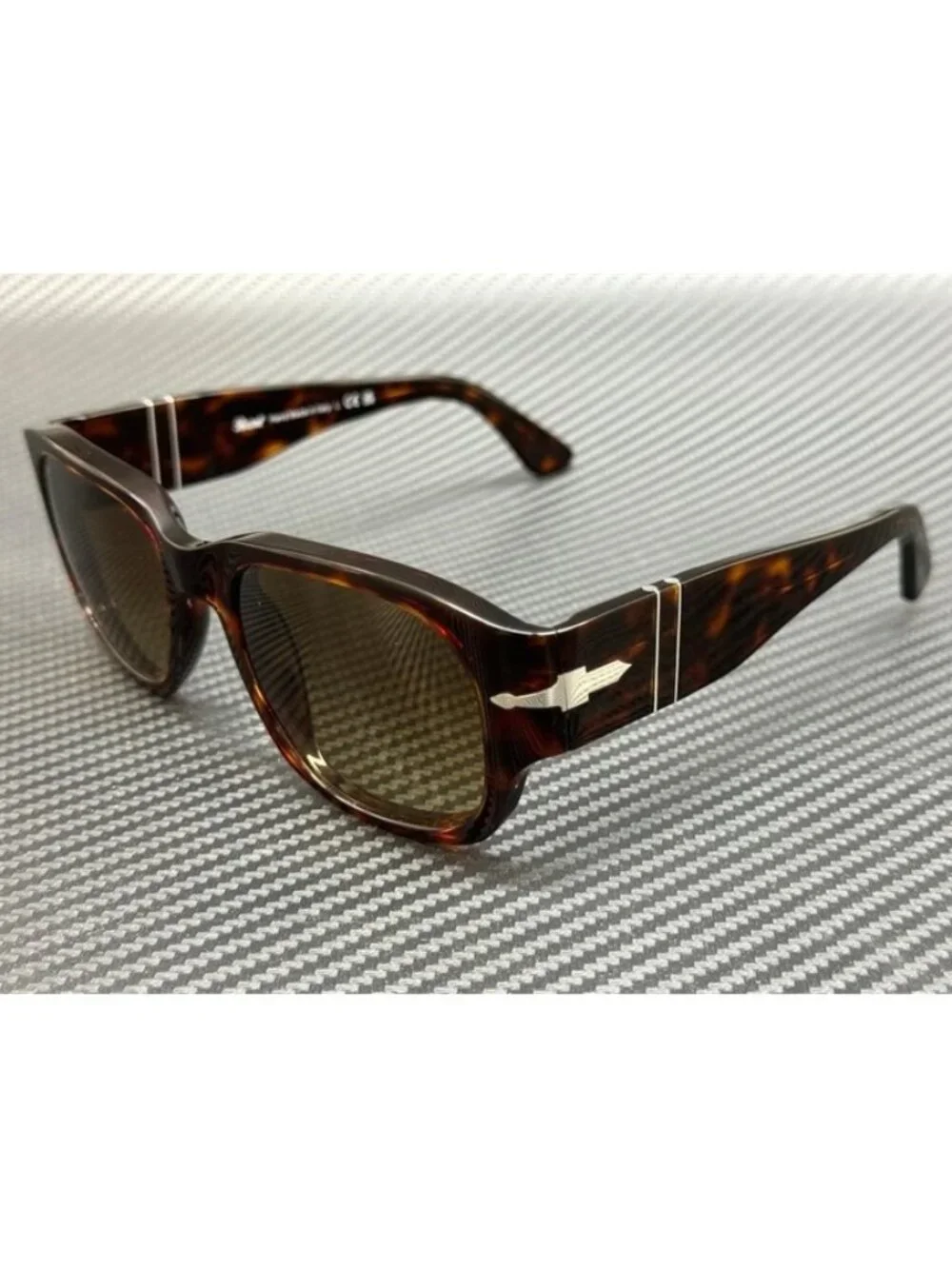 New Persol Men Havana Sunglasses 55-20-145